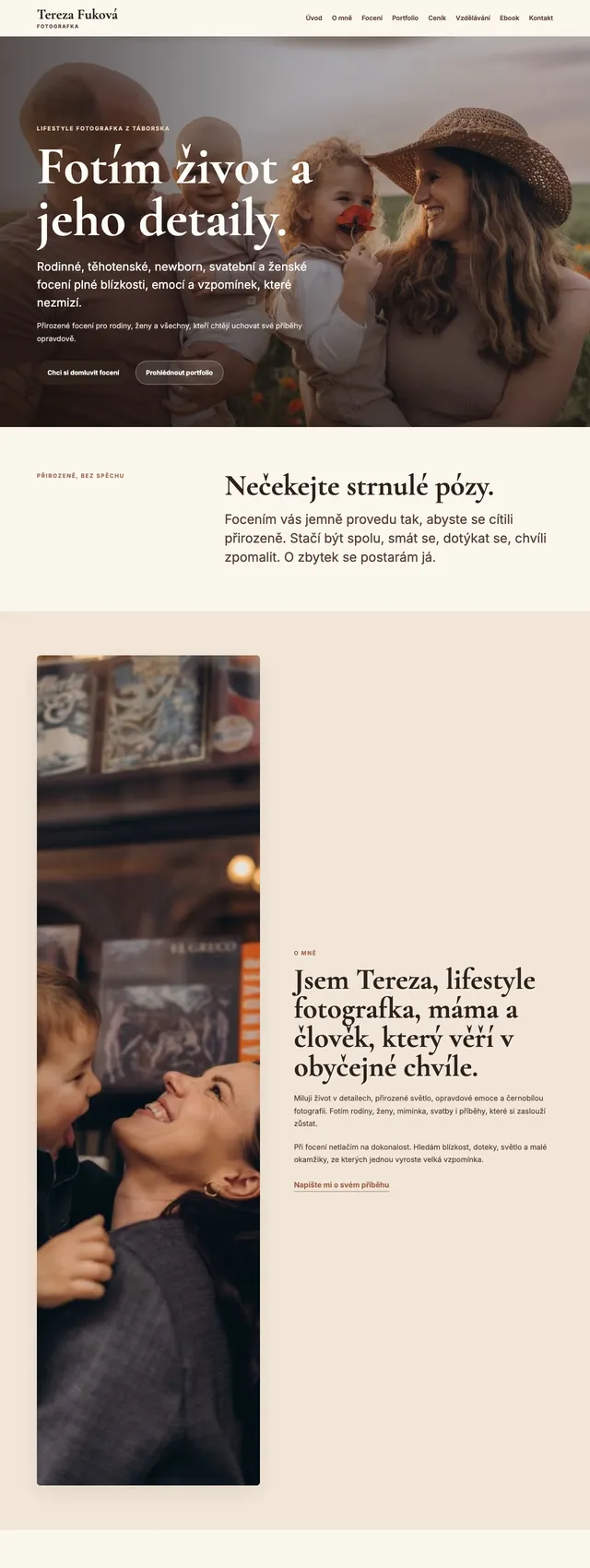 Web terezafukova.cz